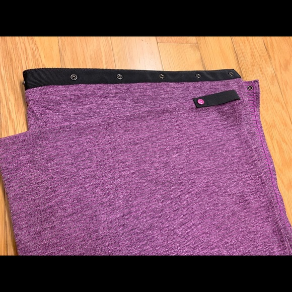 Vintage Lululemon Vinyasa Scarf. Pique. Ultraviolet Black. - Picture 4 of 7